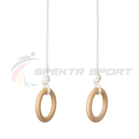 Купить Кольца гимнастические деревянные (фанера 18 мм, покрытие: эмаль, лак или пропитка) в Перевозе 