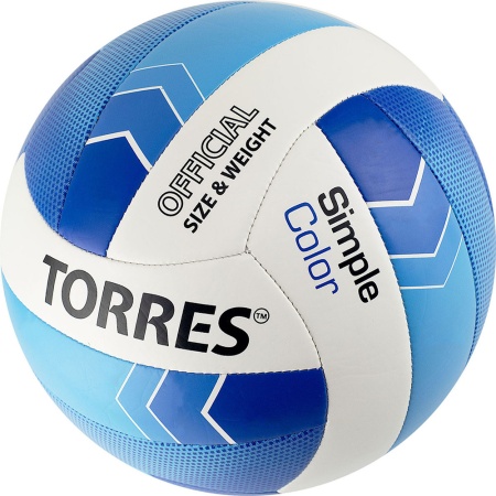 Купить Мяч волейбольный Torres Simple Color любительский р.5 в Перевозе 